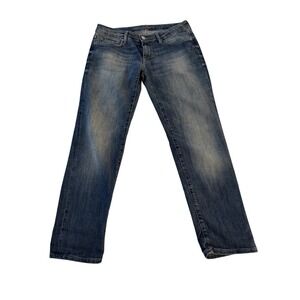 Mavi Women's Mid-rise Boyfriend Blue Jeans 30W